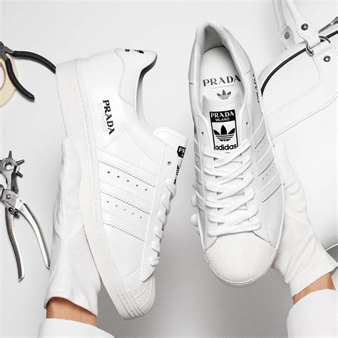 adidas x prada superstar sneakers|adidas x prada resale.